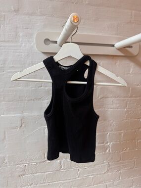 Ottolinger Black Racerback Tank Top